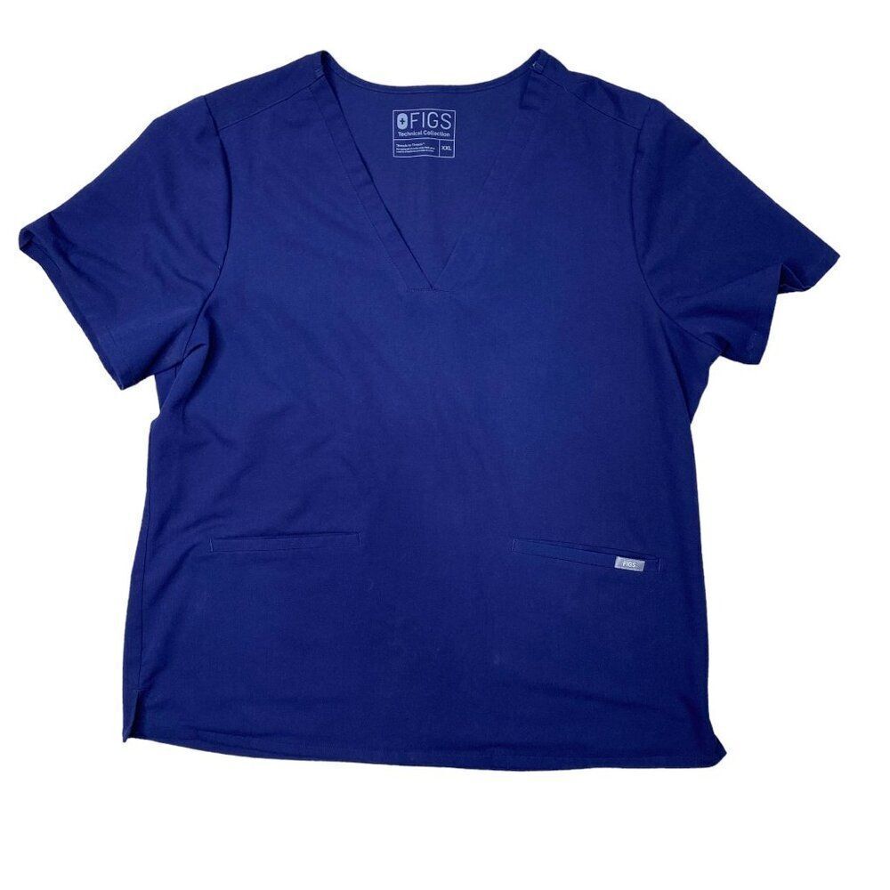 Figs Scrub Top Plus Size 2XL Technical Collection